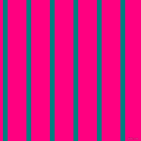 vertical lines stripes, 16 pixel line width, 64 pixel line spacing, Teal and Deep Pink vertical lines and stripes seamless tileable