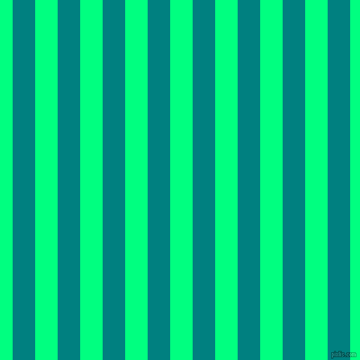 vertical lines stripes, 32 pixel line width, 32 pixel line spacing, Teal and Spring Green vertical lines and stripes seamless tileable