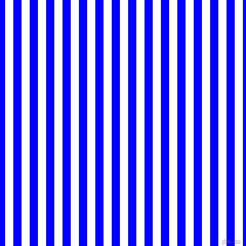 vertical lines stripes, 16 pixel line width, 16 pixel line spacing, White and Blue vertical lines and stripes seamless tileable