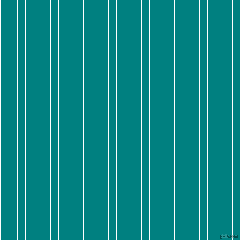 vertical lines stripes, 1 pixel line width, 16 pixel line spacing, White and Teal vertical lines and stripes seamless tileable