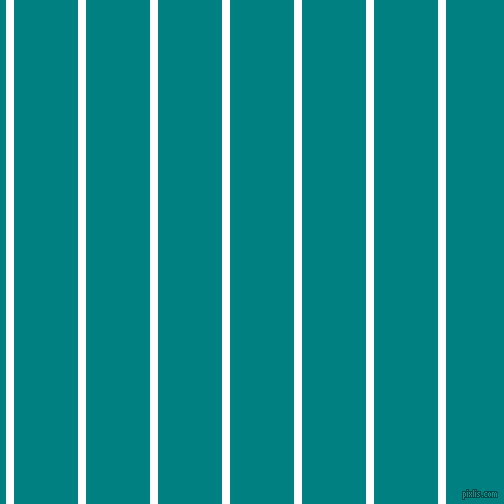 vertical lines stripes, 8 pixel line width, 64 pixel line spacing, White and Teal vertical lines and stripes seamless tileable