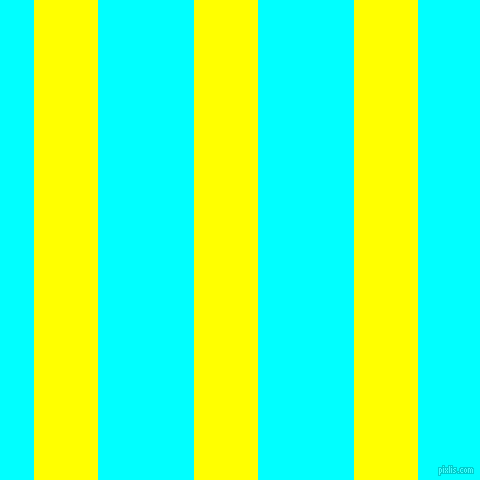 vertical lines stripes, 64 pixel line width, 96 pixel line spacing, Yellow and Aqua vertical lines and stripes seamless tileable