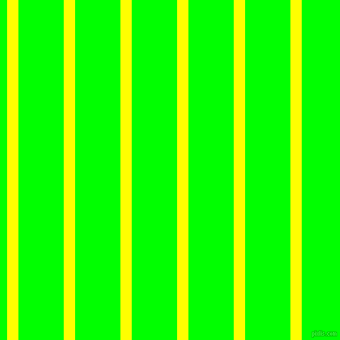 vertical lines stripes, 16 pixel line width, 64 pixel line spacing, Yellow and Lime vertical lines and stripes seamless tileable