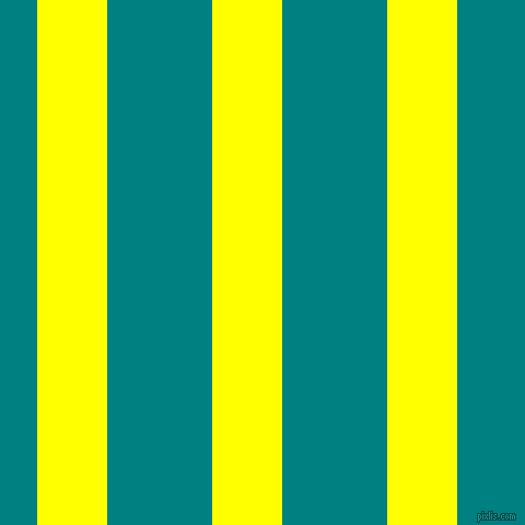 vertical lines stripes, 64 pixel line width, 96 pixel line spacing, Yellow and Teal vertical lines and stripes seamless tileable