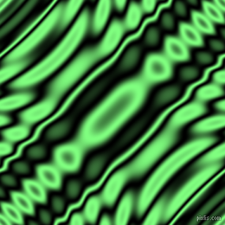 , Black and Mint Green wavy plasma ripple seamless tileable