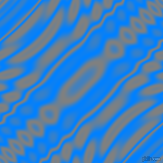 , Dodger Blue and Grey wavy plasma ripple seamless tileable