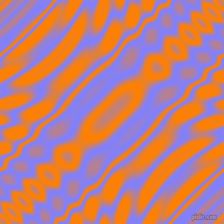 Light Slate Blue and Dark Orange wavy plasma ripple seamless tileable