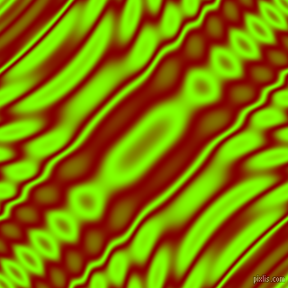 Maroon and Chartreuse wavy plasma ripple seamless tileable