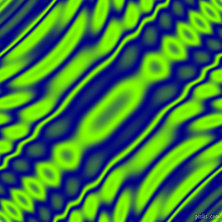 Navy and Chartreuse wavy plasma ripple seamless tileable