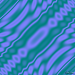 Teal and Light Slate Blue wavy plasma ripple seamless tileable
