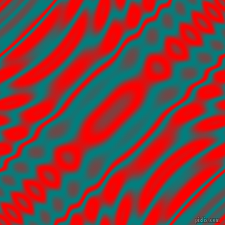 , Teal and Red wavy plasma ripple seamless tileable