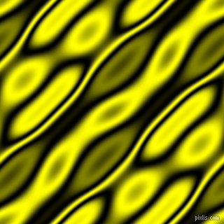 , Black and Yellow wavy plasma seamless tileable
