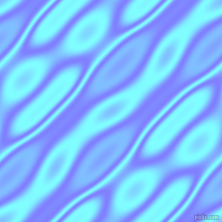 , Light Slate Blue and Electric Blue wavy plasma seamless tileable