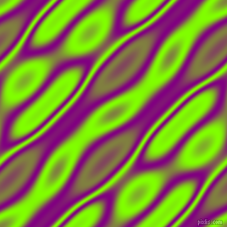 , Purple and Chartreuse wavy plasma seamless tileable